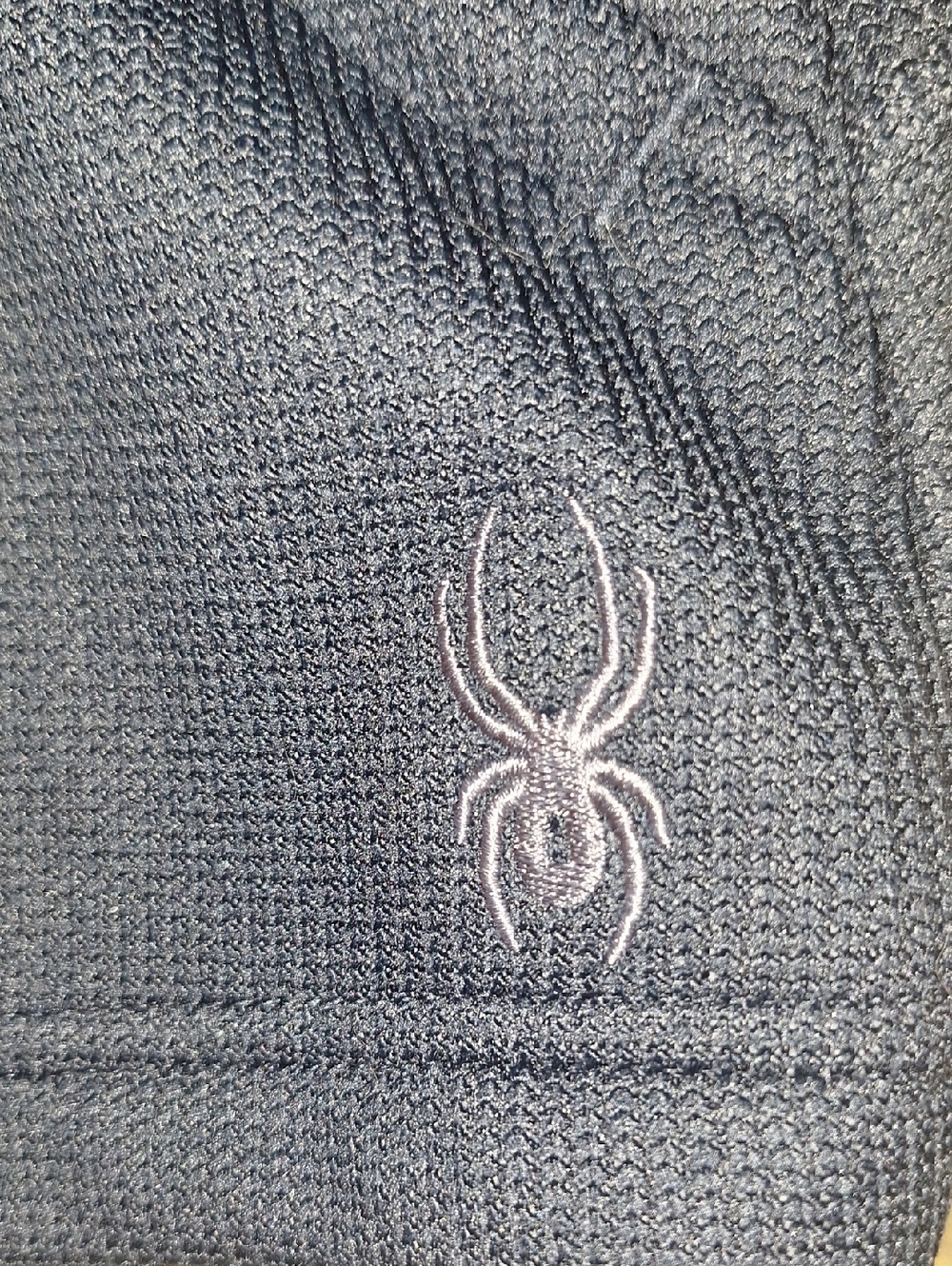 Spyder Navy and Gray Hooded Full-Zip Jacket - Picture 12 of 14
